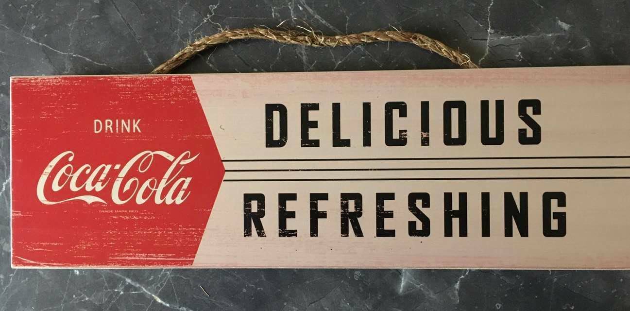 Drink Coca-Cola  Delicious Refreshing